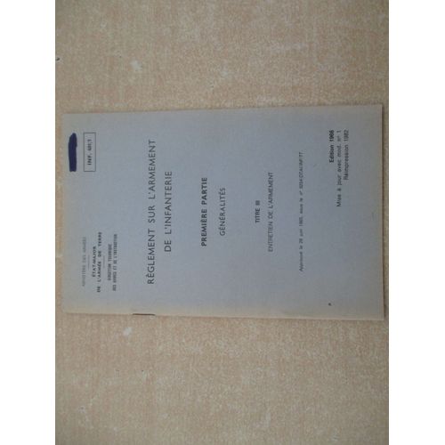 Entretien De L'armement