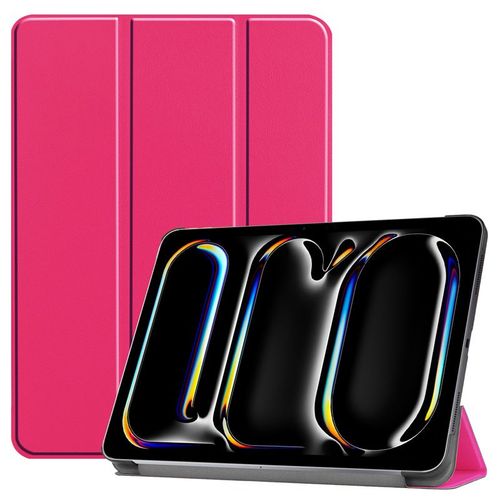Etui Smartcover Rose Pour Apple Ipad Pro 11 2024 Avec Coque Cover Protection Interne - Housse Ipad Pro 11 Pouces 2024 (M4) Xeptio Case