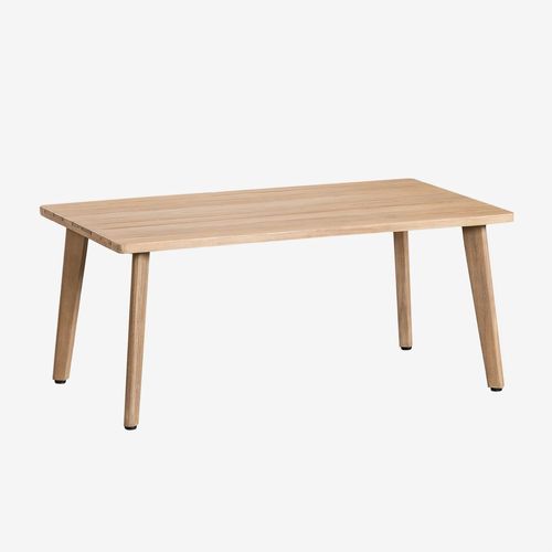 Table Basse Rectangulaire En Bois D'acacia (90x50 Cm) Kaela Brun Acacia