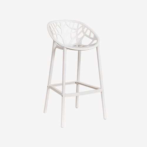 Lot De 2 Tabourets Hauts Ores Blanc Gardenia ¿75 Cm