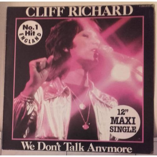 We Don't Talk Anymore ( Maxi 45 Tours )