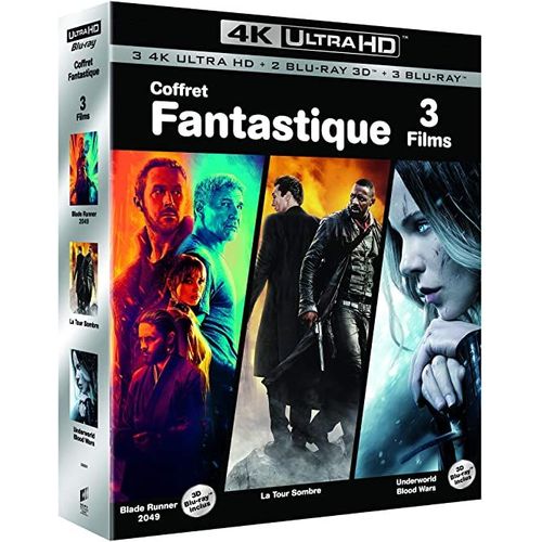 Coffret Fantastique - Blade Runner 2049 / La Tour Sombre / Underworld Blood Wars