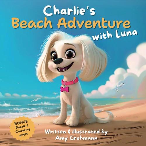 Charlie's Beach Adventure With Luna