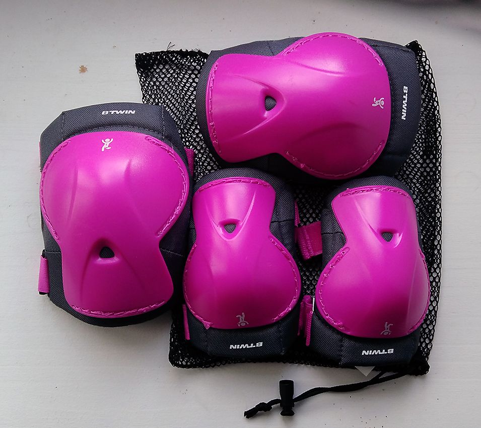 Set Protections Enfant Rose Btwin Cyclisme Rakuten