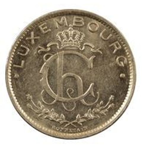 Pièce Bon Pour 1 Franc Luxembourg - 1935