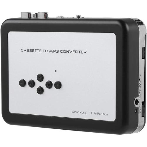 Convertisseur MP3, Lecteur Audio de Prise en Charge Multi-système, convertisseur Bande vers MP3, de Cassette USB pour Lecture de Musique Lecteur de Musique de Conversion MP3