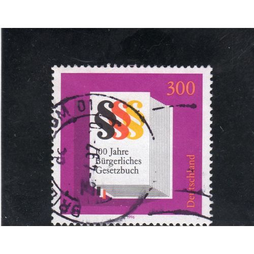 Timbre-Poste DAllemagne (République Fédérale)