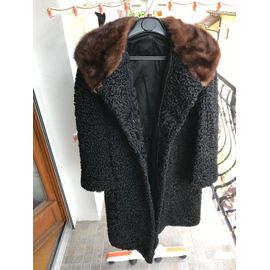 Manteau astrakan prix Clearance