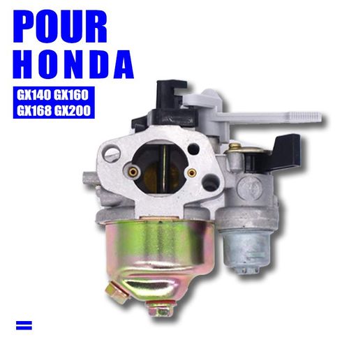 Carburateur Fit pour Honda GX140 GX160 GX168 GX200 5,5 ch 6,5 ch