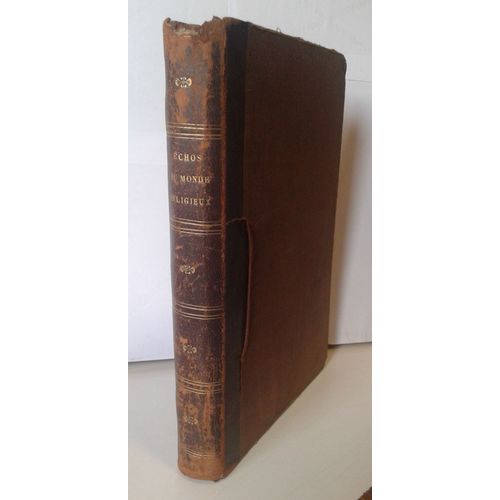 Echos Du Monde Religieux, 1er Et 2e Volumes Dans Un Même Recueil De Chants À Une Ou Plusieurs Voix Et Orgue, Editions Durand, Schoenewerk Et Cie, Paris 1885