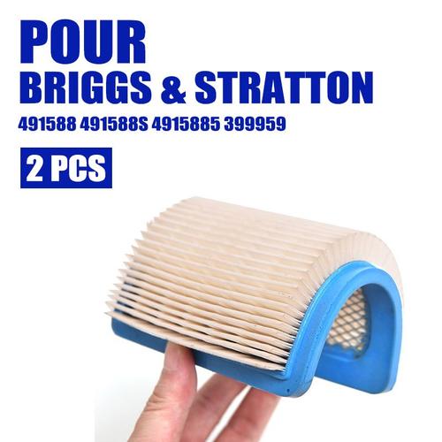 Cartouche de filtre à air Briggs and Stratton d'origine 491588S