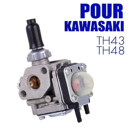 Outil de Jardinage extérieur Professionnel Remplacement de carburateur de Tondeuse à Gazon ,pour Kawasaki TH43 TH48