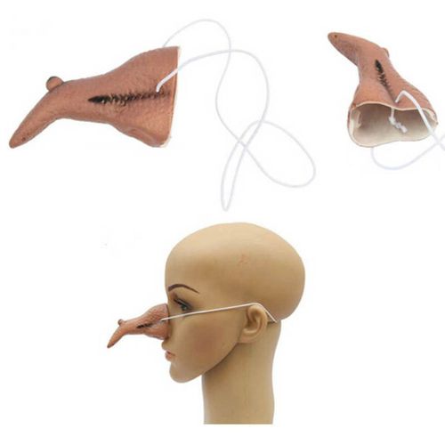Nez De Sorcière Pour Halloween Costume De Femme Accessoire De Nez De Dame Pour Halloween Fournitures D'halloween Carnaval Halloween Vacances Et Méchant