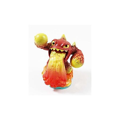 White flocked Eruptor Skylanders Giants 3er Figuren Pack Chase Variante