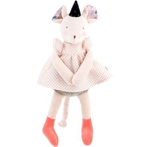 Doudou Musical Souris Poupee Il Etait Une Fois Peluche Boite A Musique Moulin Roty