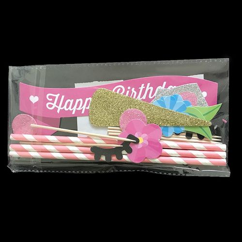 Décorations De Cupcakes Pour Fête D'anniversaire Décoration De Gâteau Rose Drapeau De Fête D'anniversaire Drapeau De Gâteau Pour Bébé Fournitures De Décoration De Fête