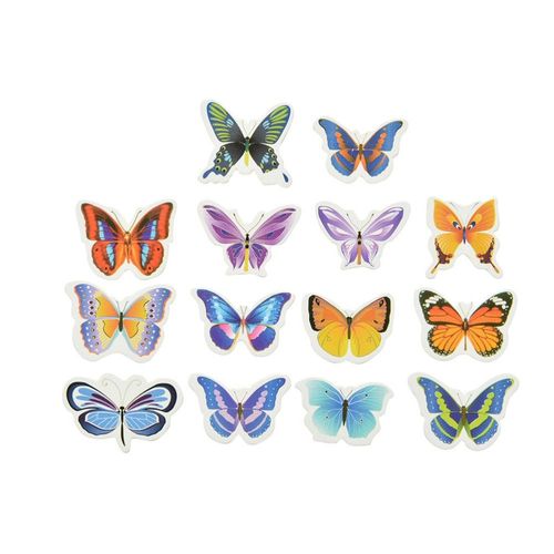 Choix De Gâteaux En Pvc Papillon 50 Pièces Décoration De Cupcake Motif Papillon Décorations De Fête D'anniversaire Pour Enfant Décoration Pour Fête Événement Mariage
