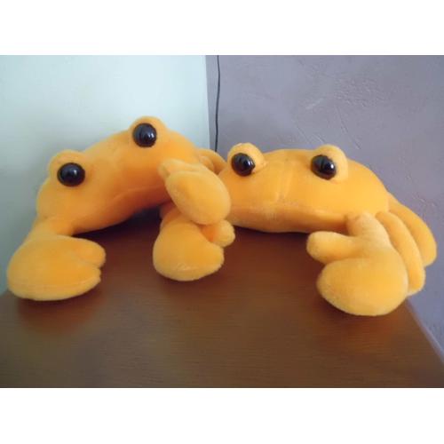 Peluche Crabe Orange