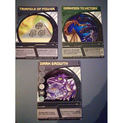 Lot De 3 Cartes Bakugan