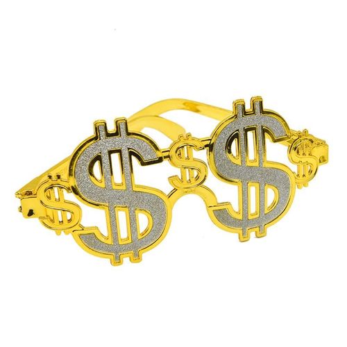 Lunettes Décoratives Dollar Américain 1 Paire Lunettes De Fête Décoratives Lunettes De Costume Accessoires De Jeu Cadeaux De Fête Pour Halloween