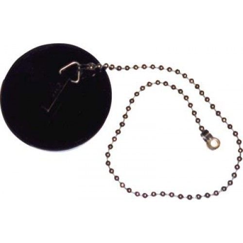 Bouchon avec chaînette chromée 30 cm Ø 49/53 GRIPP