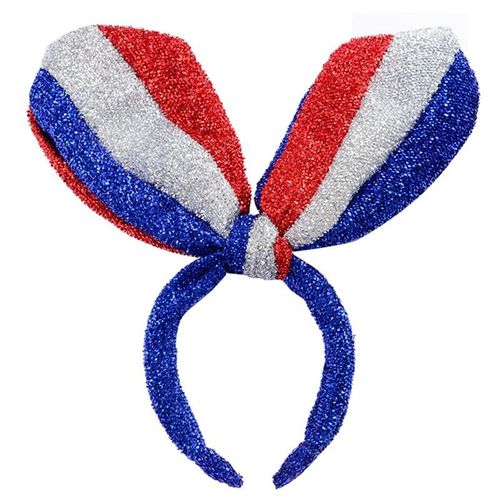 Bandeau Serre-Tête Lapin Pour Faveurs De Fête Bandeau De Cheveux Élégant Et Décoratif Couvre-Chef Cadeau De Fête Pour La Journée De L'indépendance