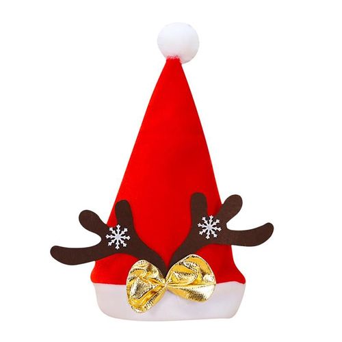 Chapeau De Noël De Noël Créatif Avec N¿Ud Papillon Chapeau De Père Noël Décoratif Chapeau De Noël Accessoires Pour Vêtements De Fête