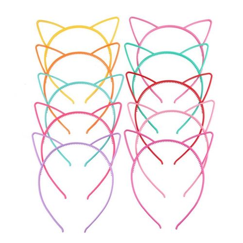 Bandeau Avec Oreilles De Chat Chaton 10 Pièces Bandeau Pour Femme Décor De Fête Cosplay