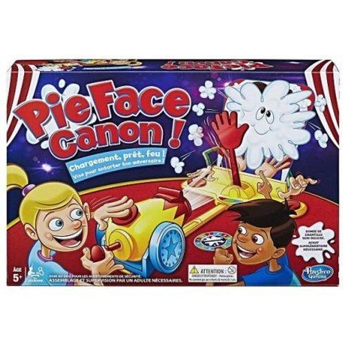 Pie Face Canon ! Le Jeu De La Chantilly - Nouvelle Version Francaise - Jeu De Societe - Hasbro