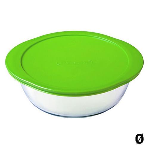 Pyrex Plat A Four + Couvercle Cook And Store Basic 26 Cm Transparent