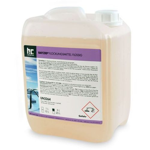 1 x 5 Litre BAYZID® Floculant liquide