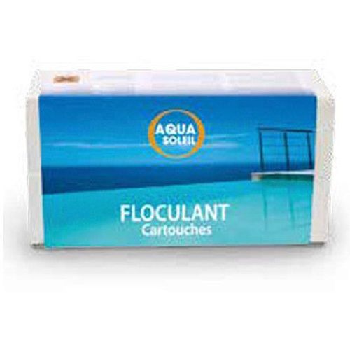 Floculant piscine 8 cartouches de 125 gr - 704301 - Aqua Soleil - -