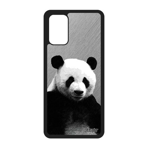 Coque De Protection Telephone Pour Samsung S20+ Plus Silicone Panda Design Animaux Effet Ours Geant Ecologie Smartphone Motif Galaxy