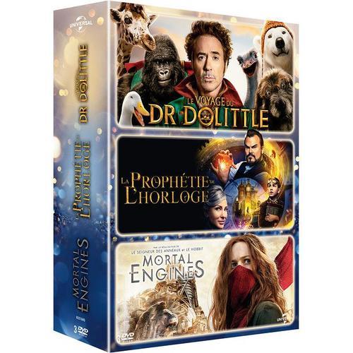 Le Voyage Du Dr Dolittle + La Prophétie De L'horloge + Mortal Engines - Pack