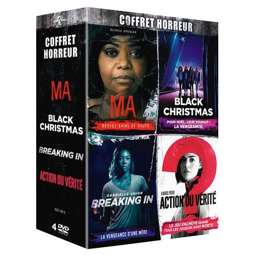 Coffret Horreur : Ma + Black Christmas + Breaking In + Action Ou Vérité - Pack