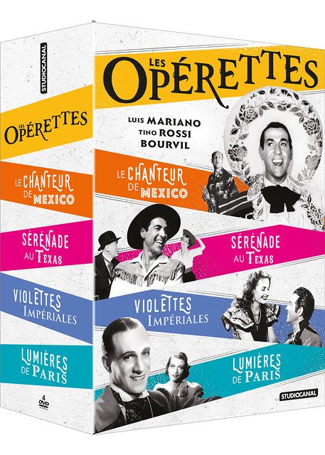 Coffret Opérettes - Tino Rossi & Luis Mariano