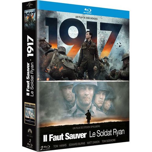 1917 + Il Faut Sauver Le Soldat Ryan - Pack - Blu-Ray