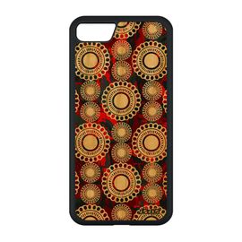 Coque En Bois Naturel Motif Floral Iphone Se 2020 Silicone Floraux Fleur Imprimé 4g Etui Rouge Telephone Fille Frêne Coloré