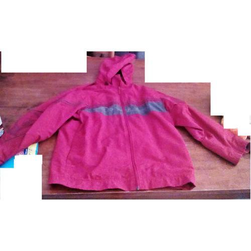 Veste Kway Quicksilver Rouge Taille 10-12 Ans ..
