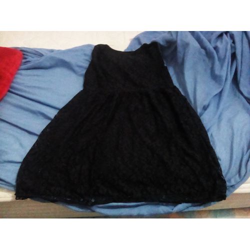 Robe 9-10 Ans Dentelle Noire ..