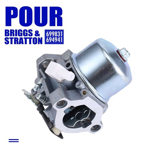 Carburateur pour Briggs & Stratton Replaces 699831 694941 Coupe-Bordures Débroussailleuse Remplace Moteur résistant à la Corrosion