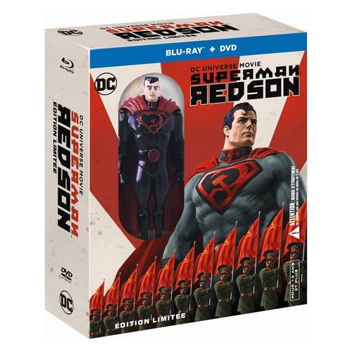 Superman : Red Son - Édition Limitée Blu-Ray + Dvd + Figurine