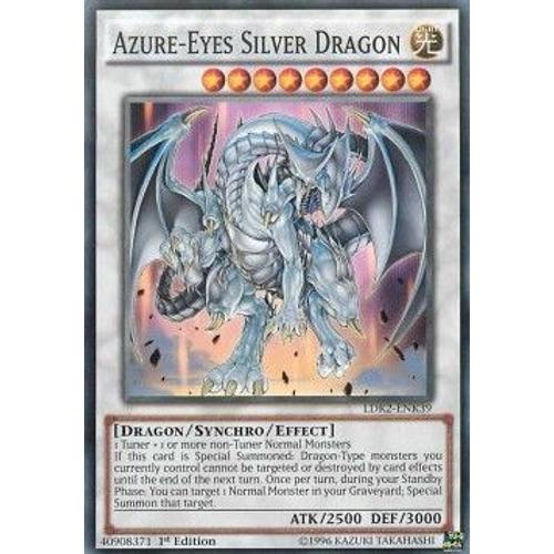 Yugioh! Dragon Argent Aux Yeux Azur (Ldk2-Frk39)