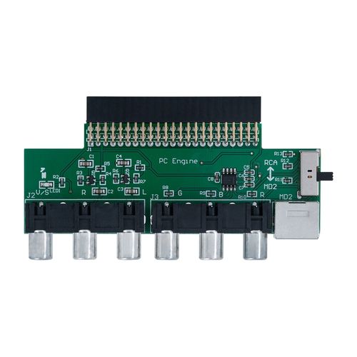 Audio Booster Vidéo Rgbs - Carte De Sortie De Signal Pour Nec Pc Engine / Turbografx-16 Console
