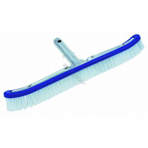 Brosse nettoyage piscine PVC avec renfort en alu largeur de 42 cm