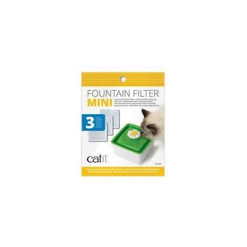 Catit 2.0 mini fountain repl. filter,3pk