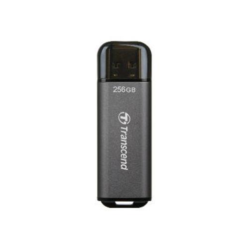 Transcend JetFlash 920 - Clé USB - 256 Go - USB 3.2 Gen 1 - gris sidéral