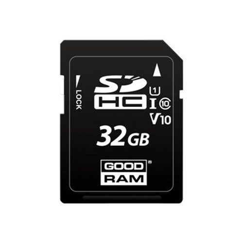 GOODRAM S1A0 - Carte mémoire flash - 32 Go - Video Class V10 / UHS-I U1 / Class10 - SDHC UHS-I