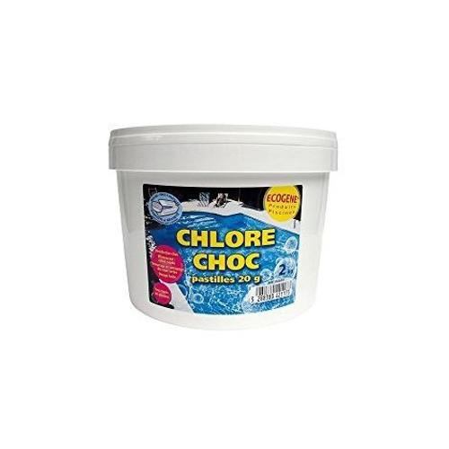 CHLORE CHOC PASTILLE 20G SEAU 2KG AB7 INDUSTRIE 002659