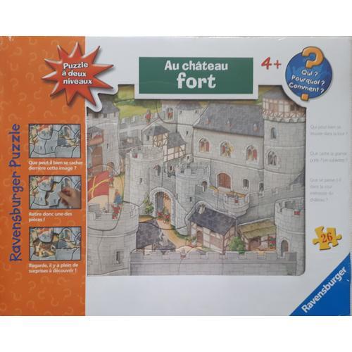 Puzzle Chateau Fort Ravensburger De 26 Pièces